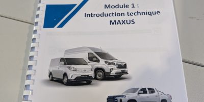 Le premier module de formation Maxus permet de s'approprier la documentation technique du constructeur.