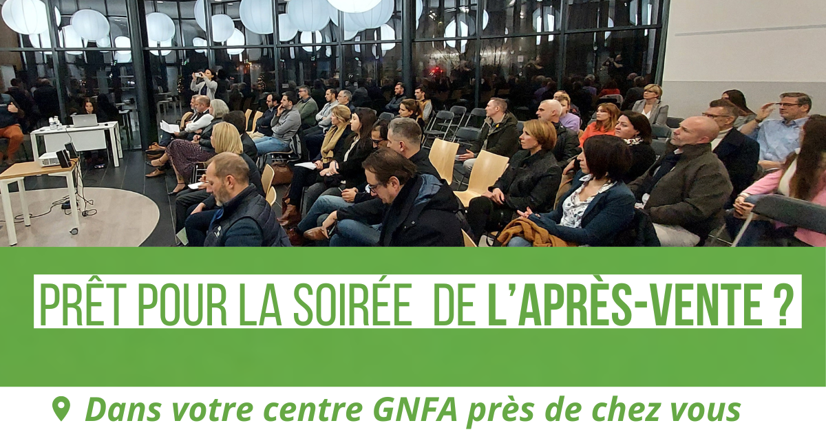 Les Soirées de l'Après-Vente du GNFA se dérouleront tout au long du mois de juin 2024, dans huit centres à travers la France.